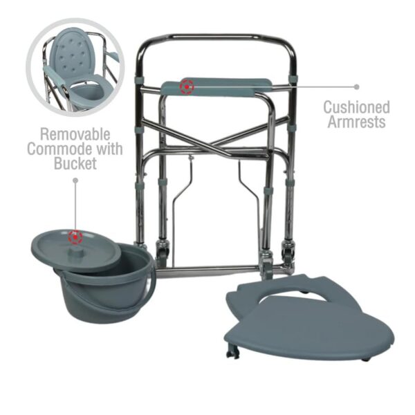 Commode Wheelchair