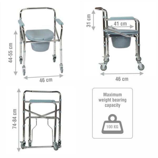 Commode Wheelchair